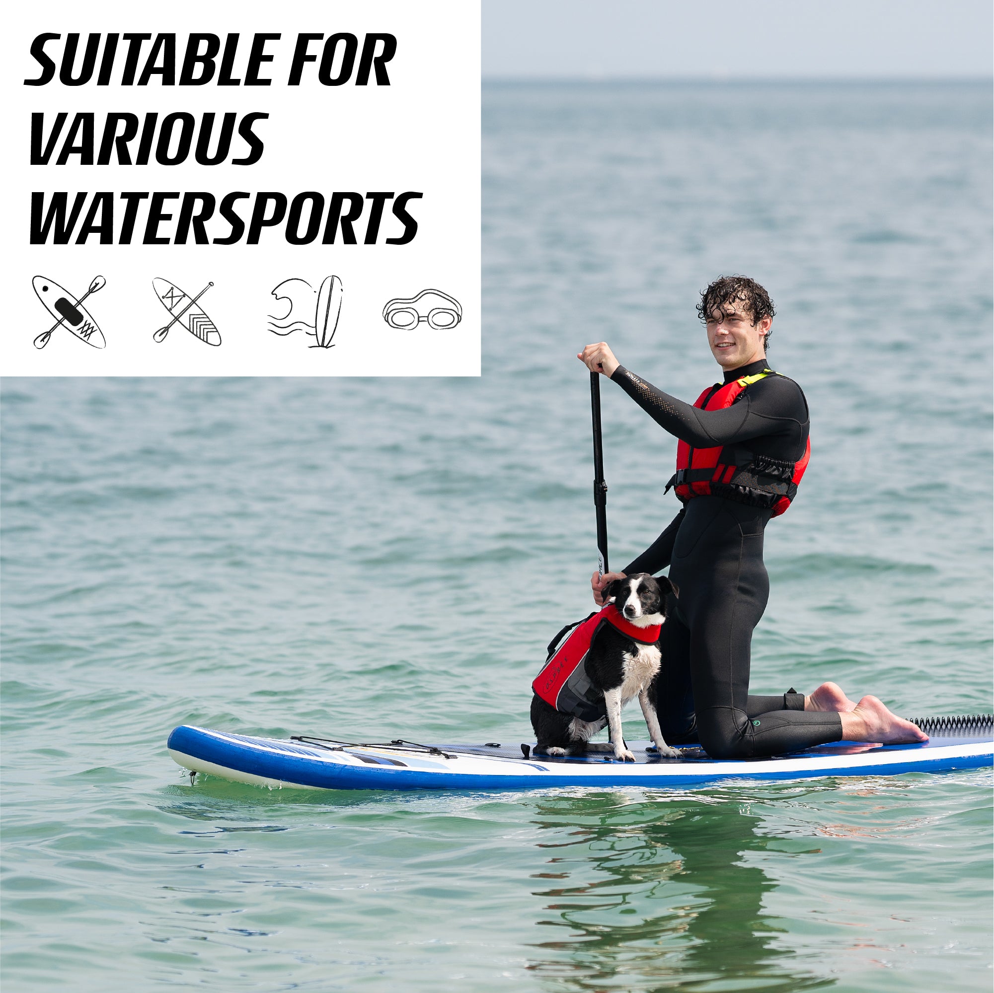 Dog Life Jacket - Red