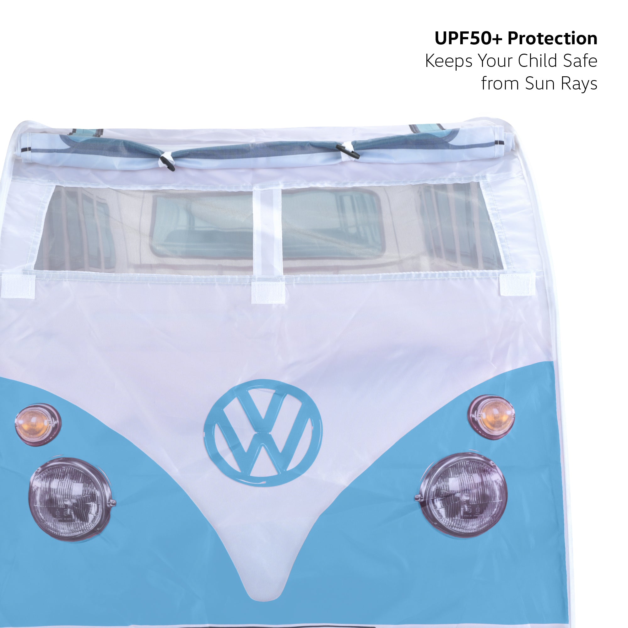 VW Camper Van Kids Pop Up Tent - Dove Blue