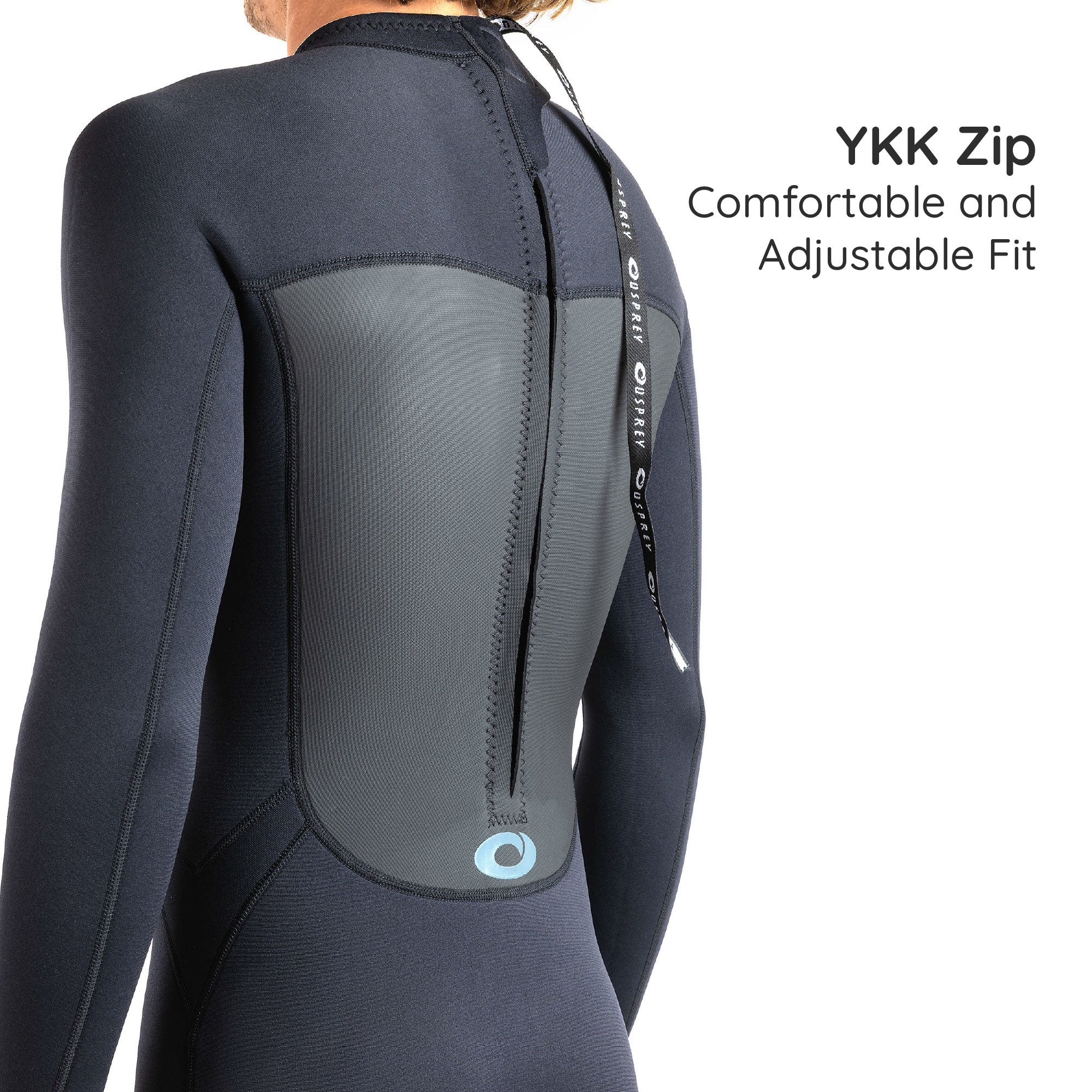 Mens 3mm Origin Full Length Wetsuit - Black