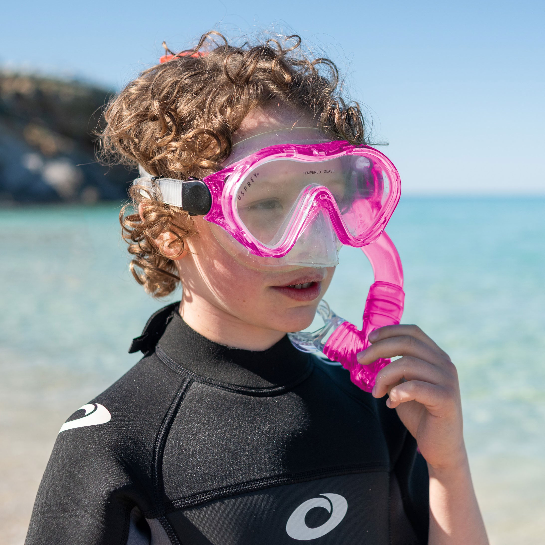 Junior Snorkel Set - Pink