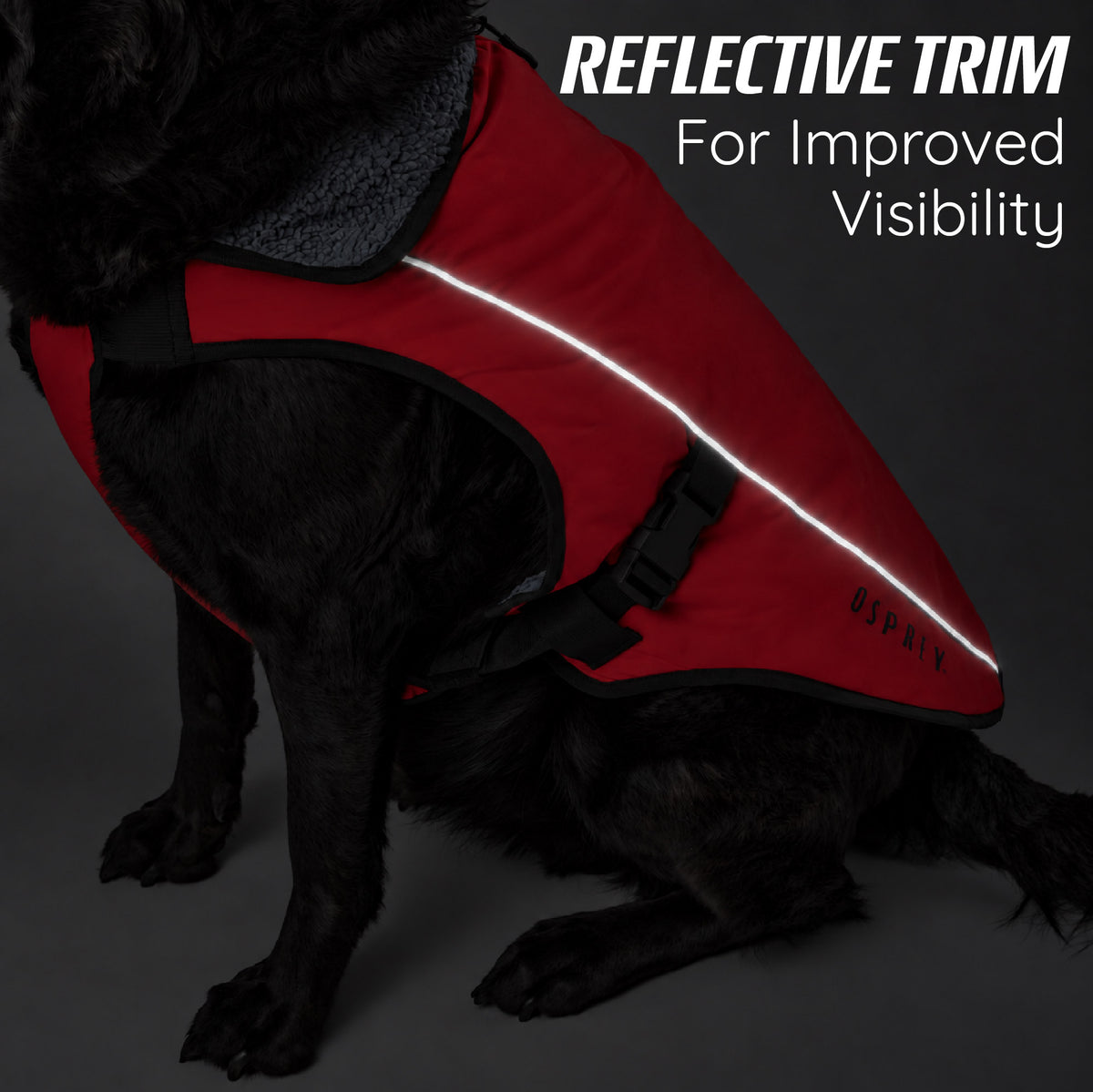 Dog Fleece Coat for Big Dogs