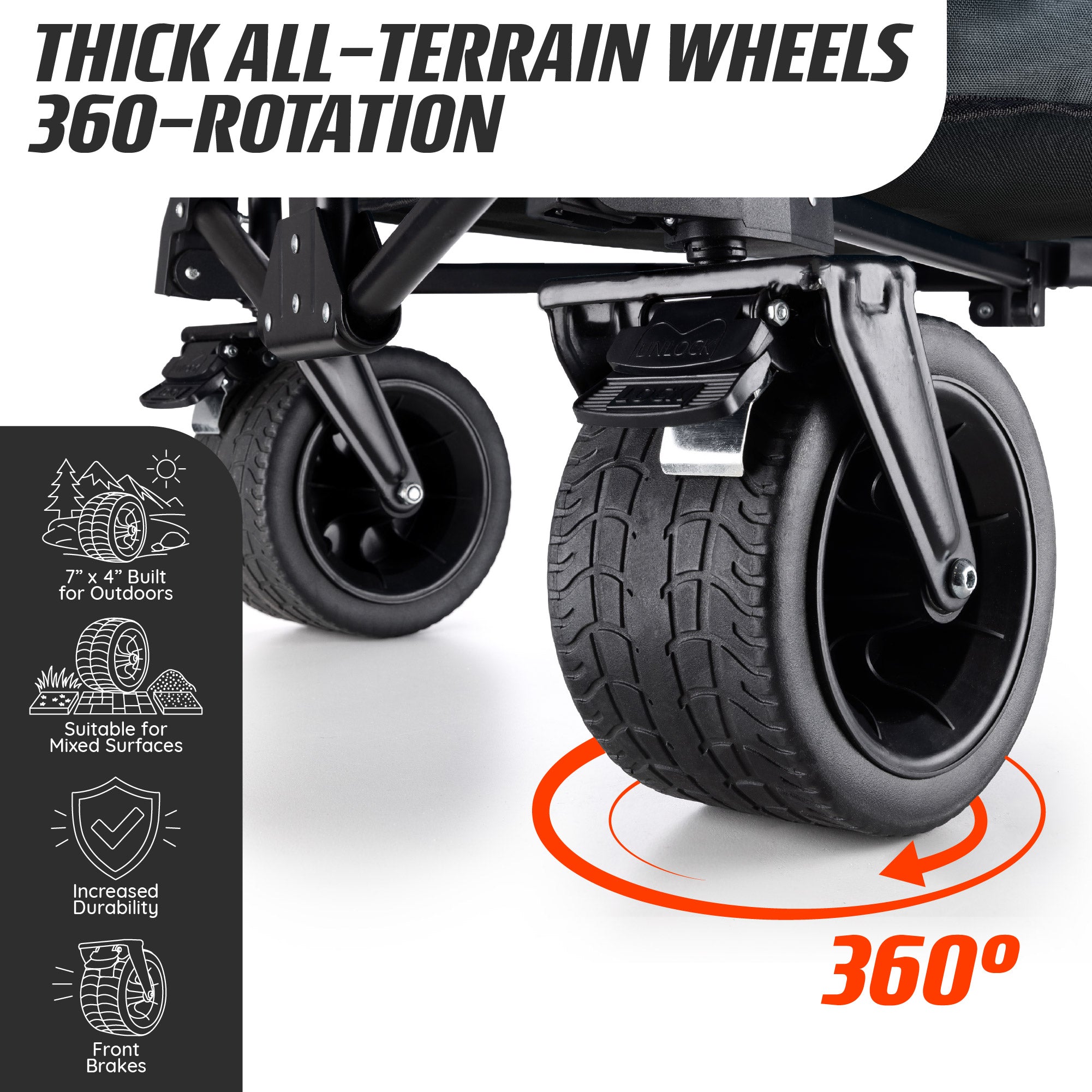 Beach Trolley - Black
