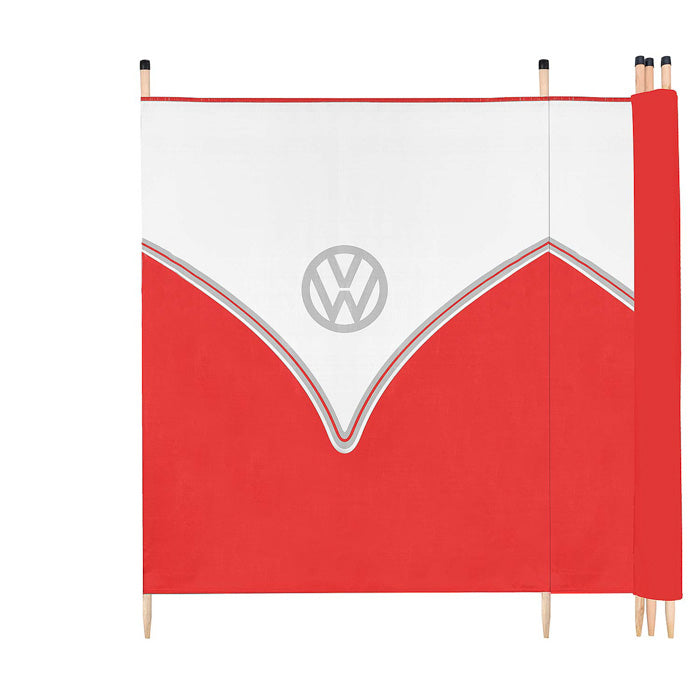VW 5 Pole Windbreak - Titan red