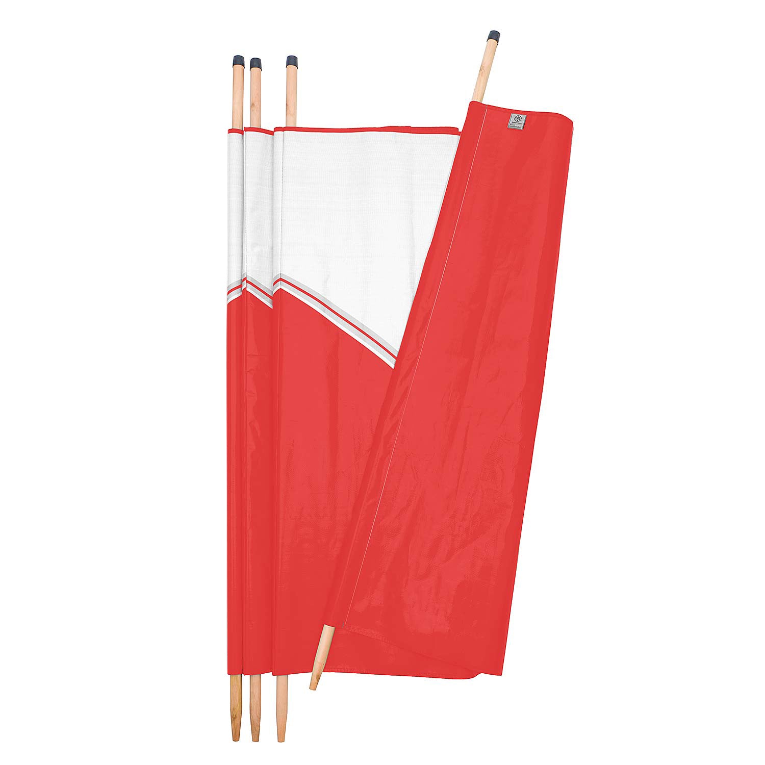 VW 4 Pole Windbreak - Titan red