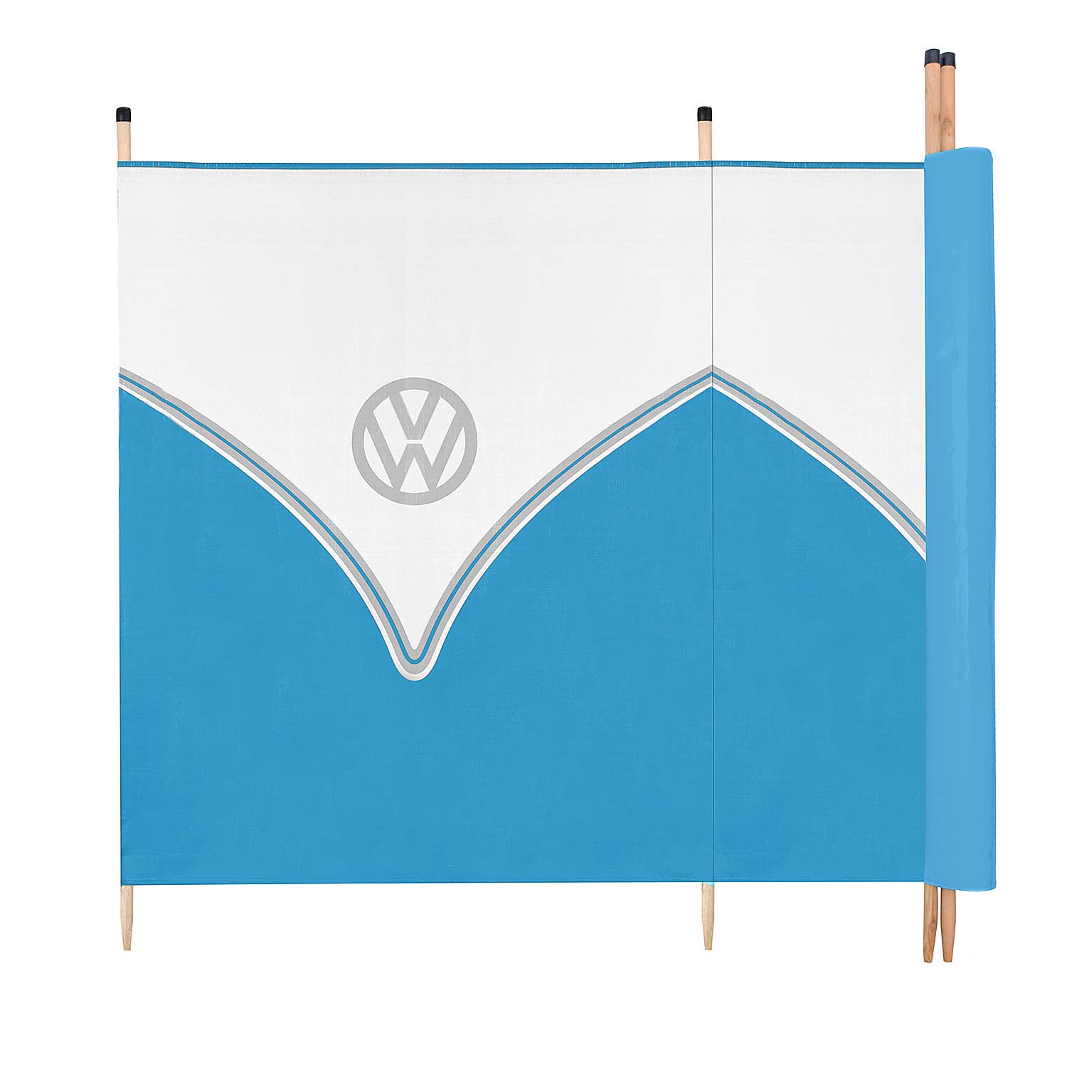 VW 4 Pole Windbreak - Dove Blue