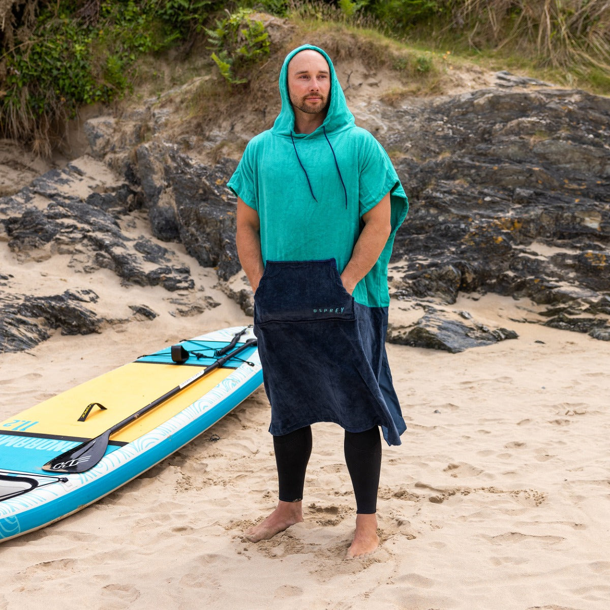 Kato Tirrinia Beach Surf Poncho con bolsillo Absorbente de agua Traje de neopreno Cambiador Sudadera con capucha Toalla Poncho Albornoz para surf Natación Baño Adulto Hombres Mujeres A prueba de arena Kato Tirrinia Beach Surf Poncho con bolsillo Absorbente de agua Traje de neopreno Cambiador Sudadera con capucha Toalla Poncho Albornoz para surf Natación Baño Adulto Hombres Mujeres A prueba de arena