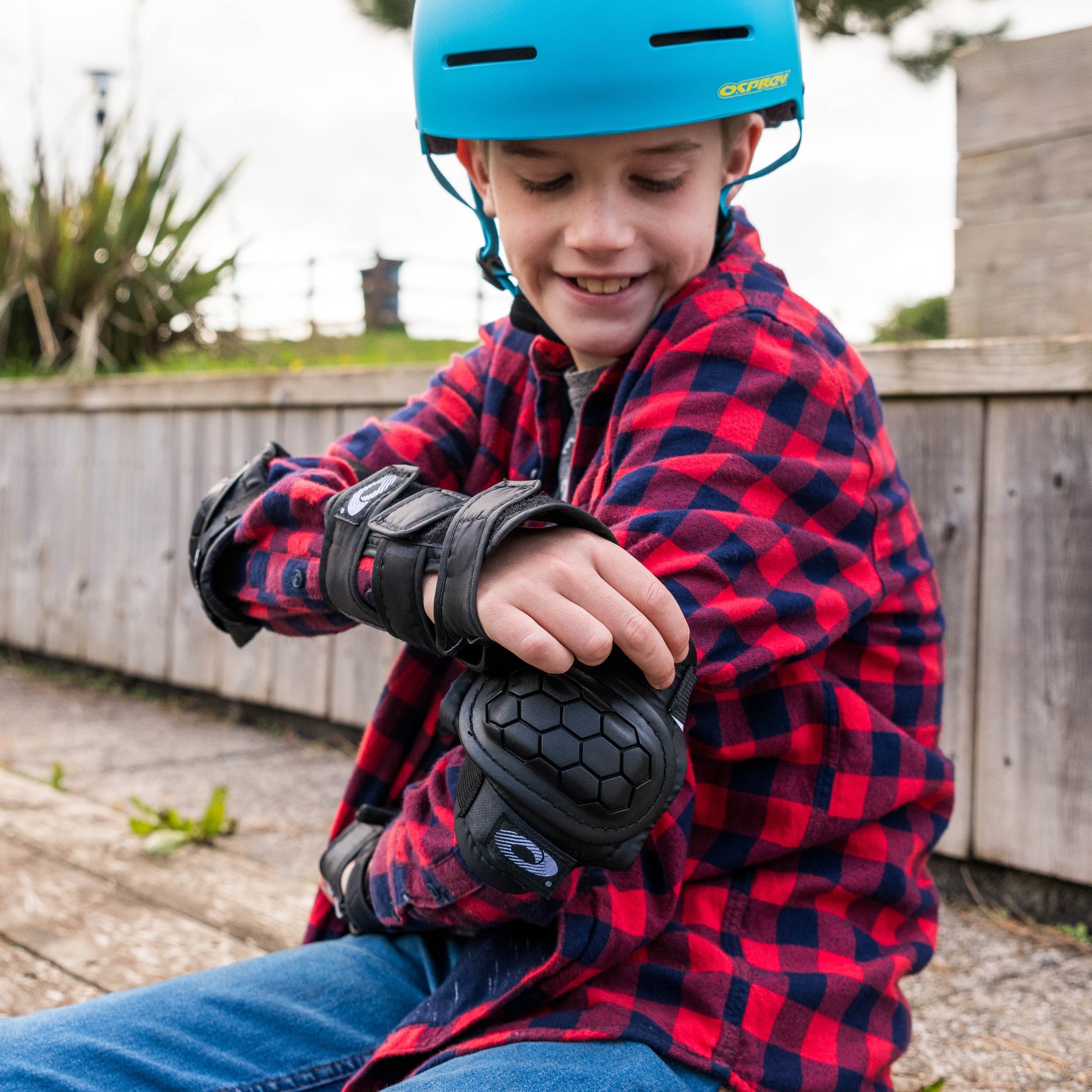 Kids Skate Pads - Knee & Arm Pads, Wrist Guards