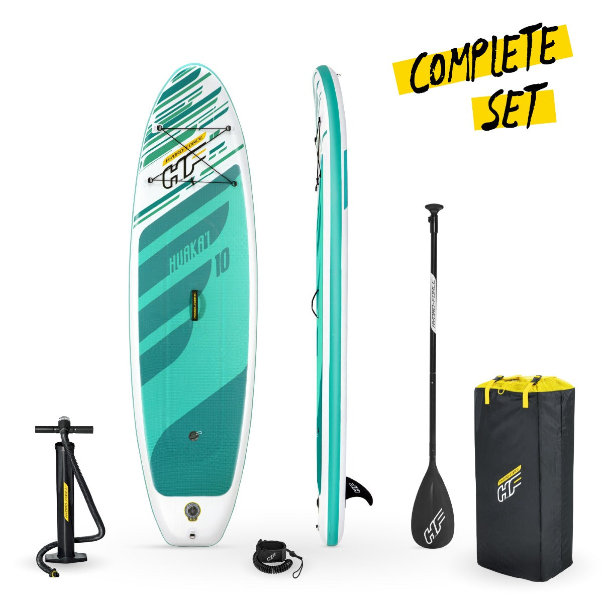 Hydro-Force 10FT SUP Inflatable Paddle Board Set - Huaka'I