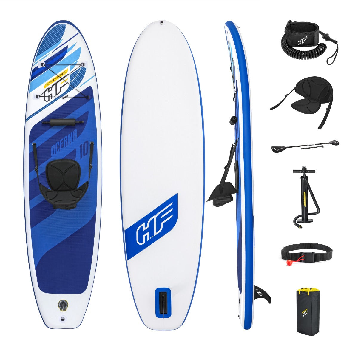 10FT Inflatable Blow Up SUP Paddle Board W/ Carrying Bag & Pump (SAK43678) main image 1