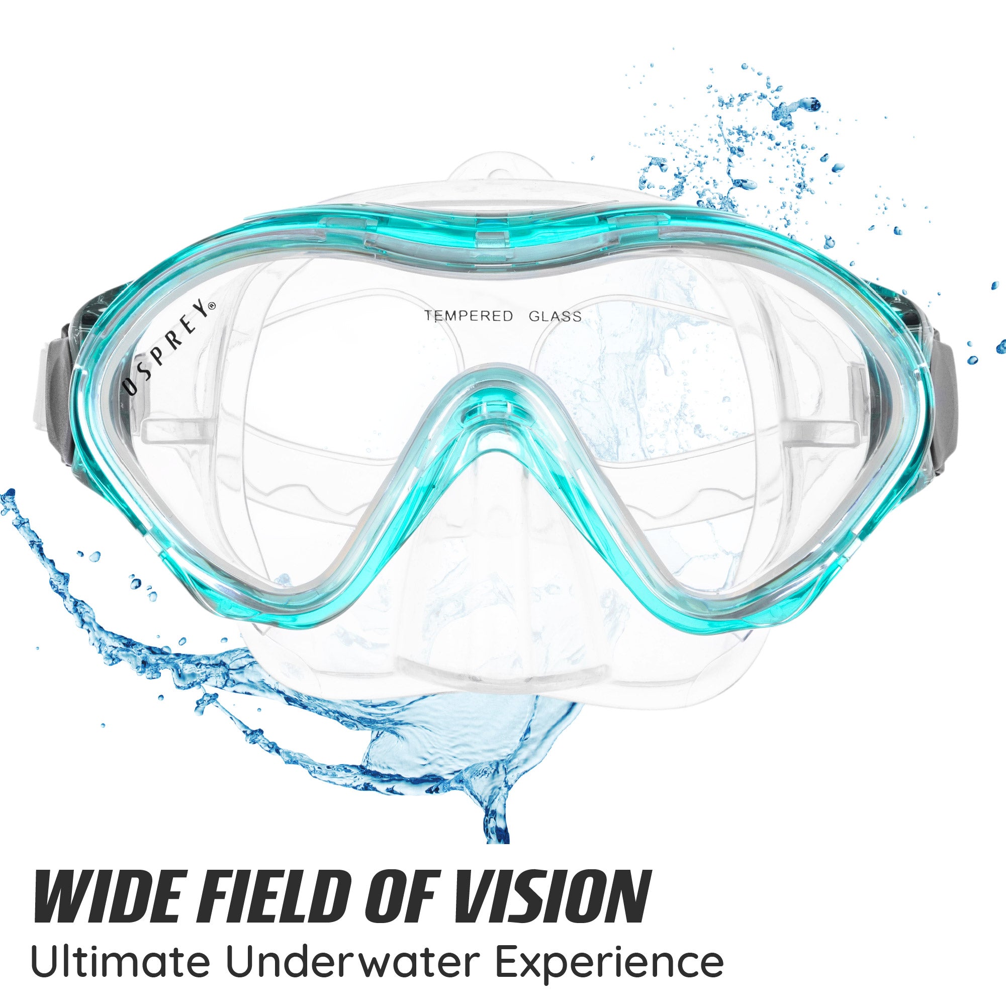 Junior Snorkel Set - Aqua