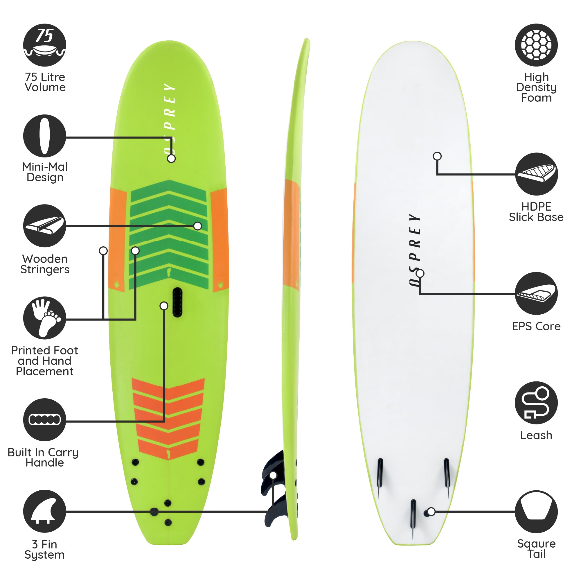 Foam Surfboard