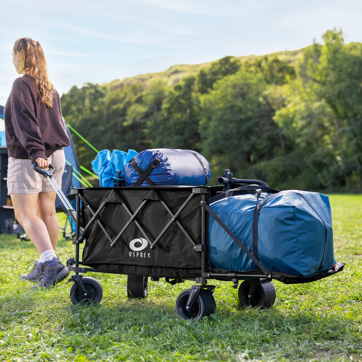 trolley for camping trips