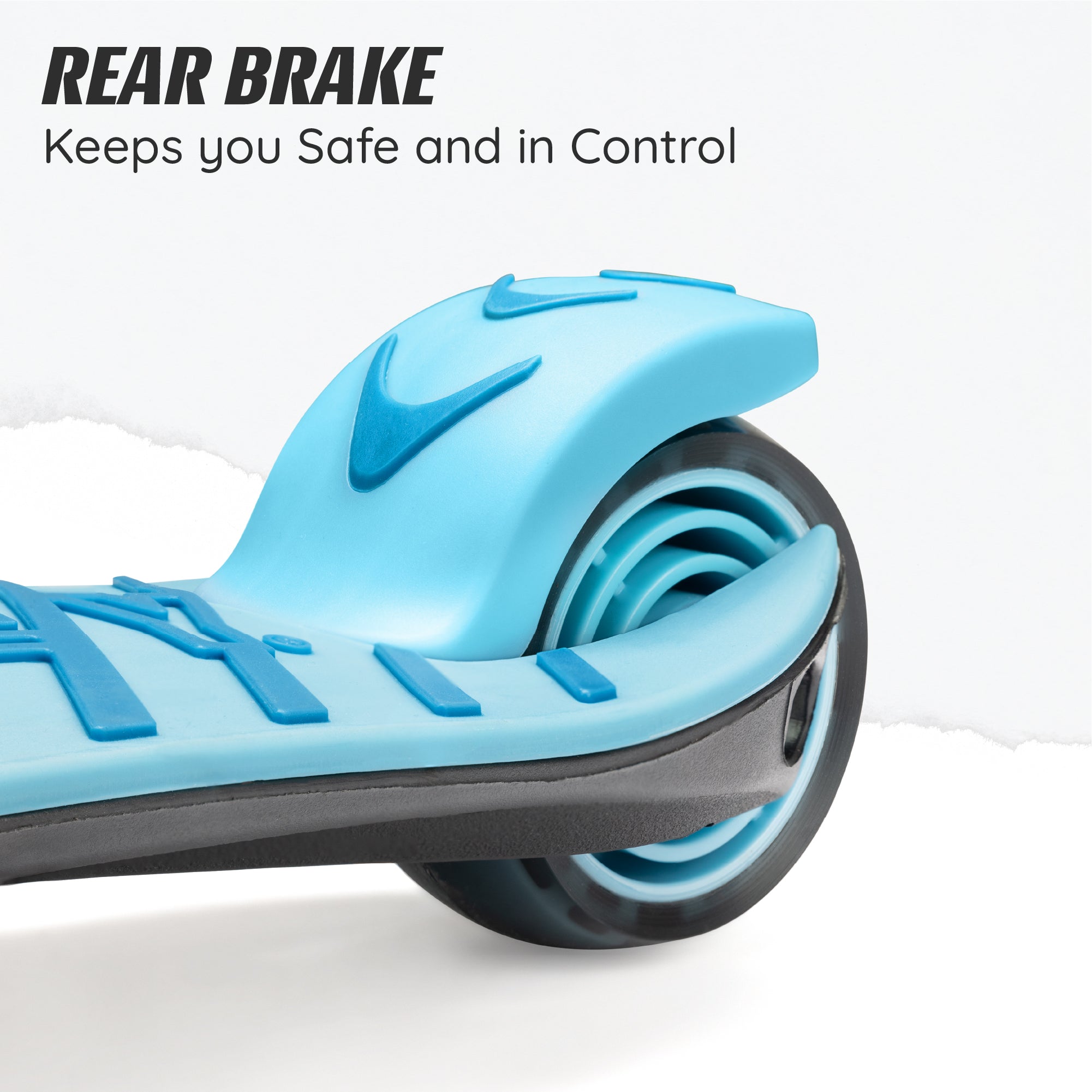 scooter with rear break