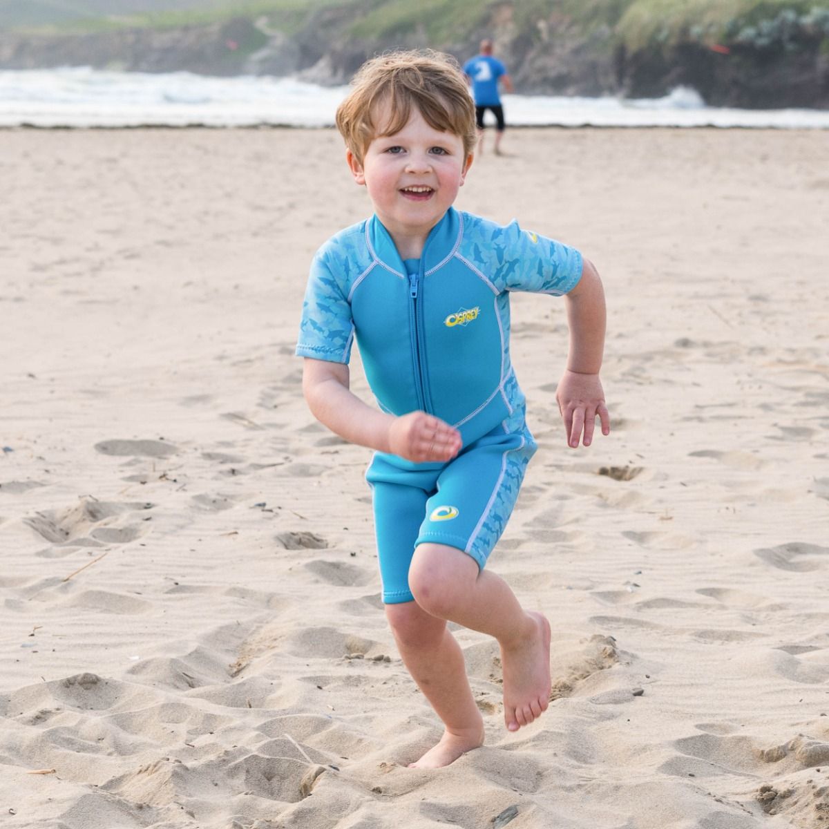 Infants 2mm Shorty Wetsuit - Blue