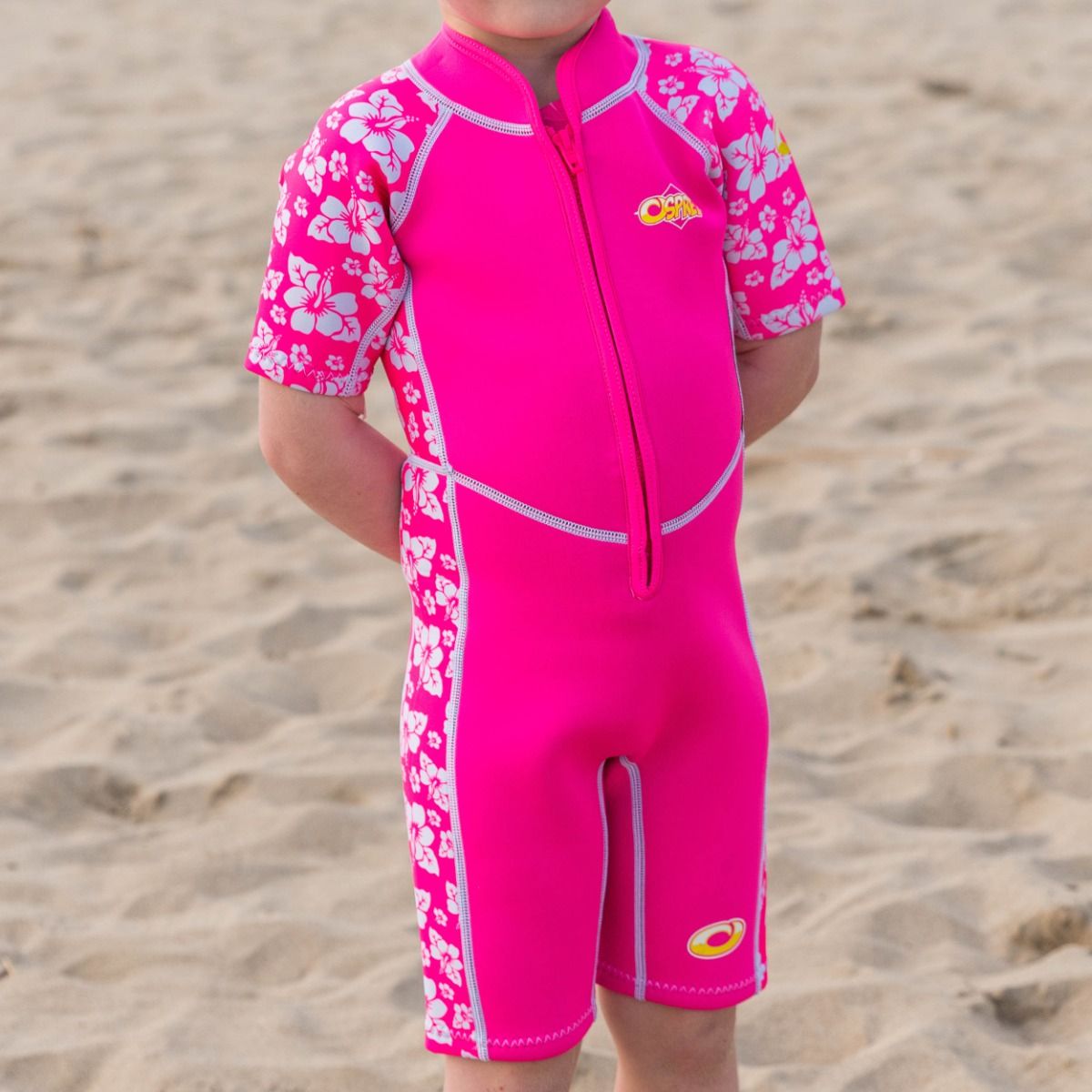 Infants 2mm Shorty Wetsuit - Pink