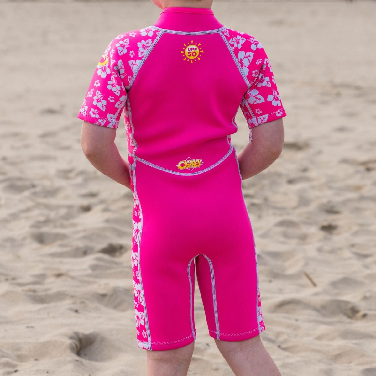 Infants 2mm Shorty Wetsuit - Pink