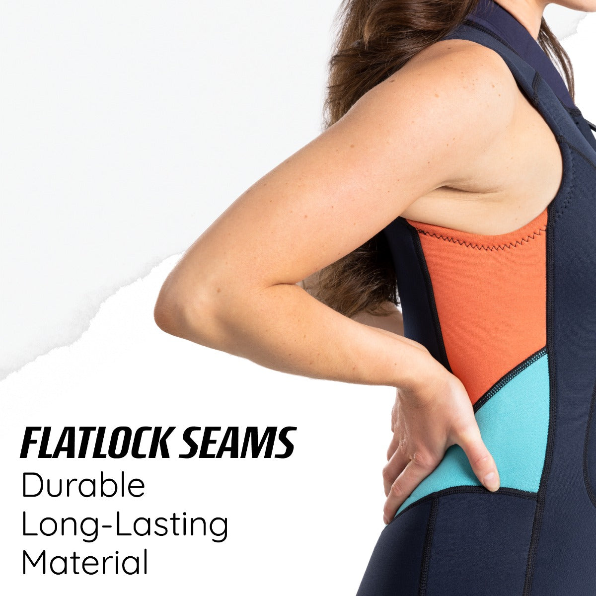 Womens 3mm Long Jane Wetsuit Coral