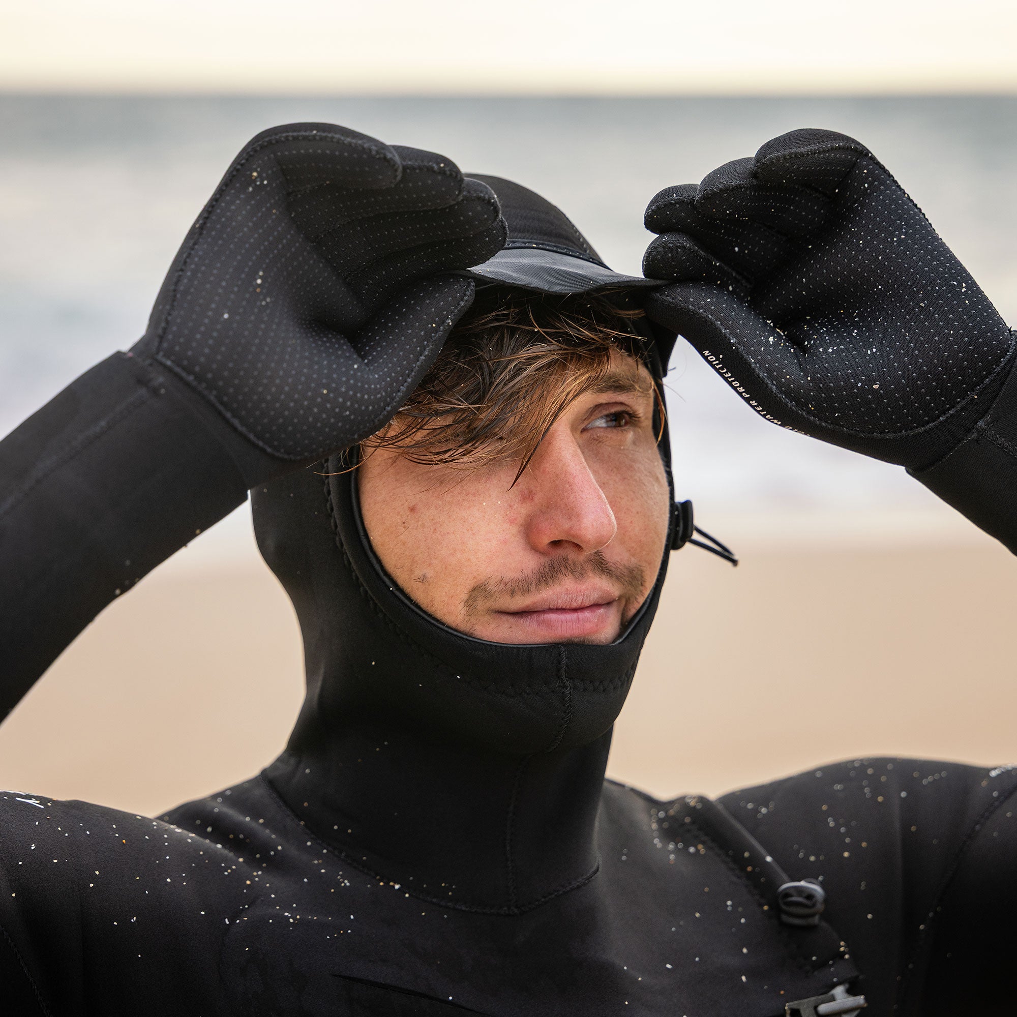 Mens 5mm Full Length Hooded Wetsuit