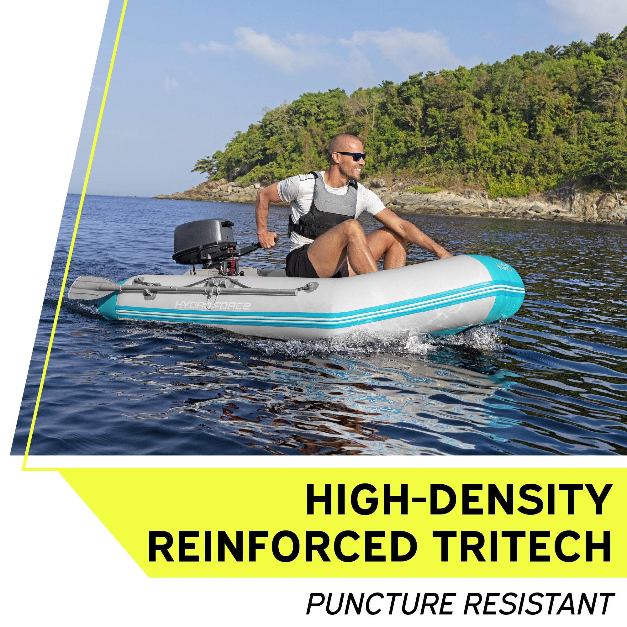 Bestway 2 Person Inflatable Speed Boat Set