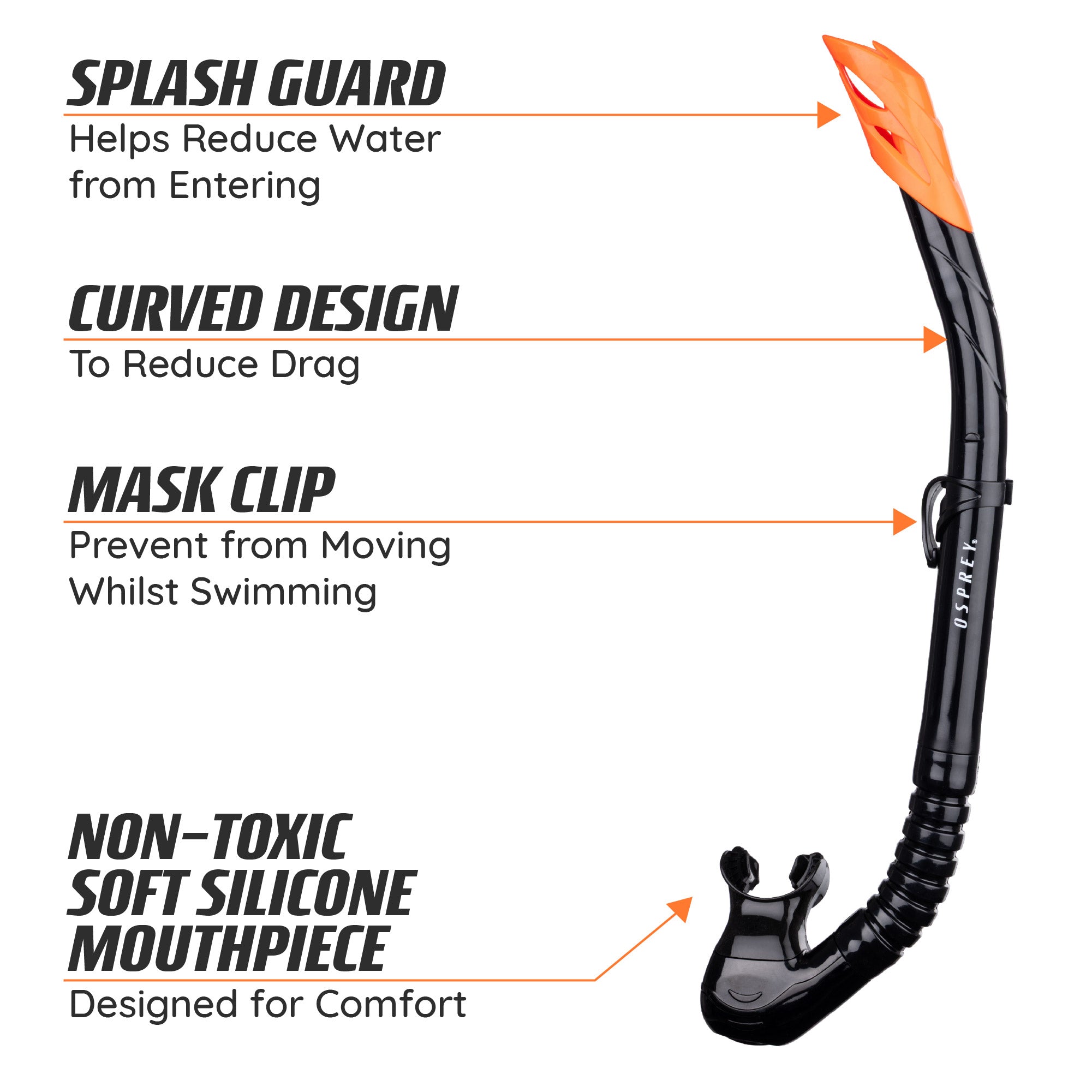 Adults Snorkel Set with Flippers
