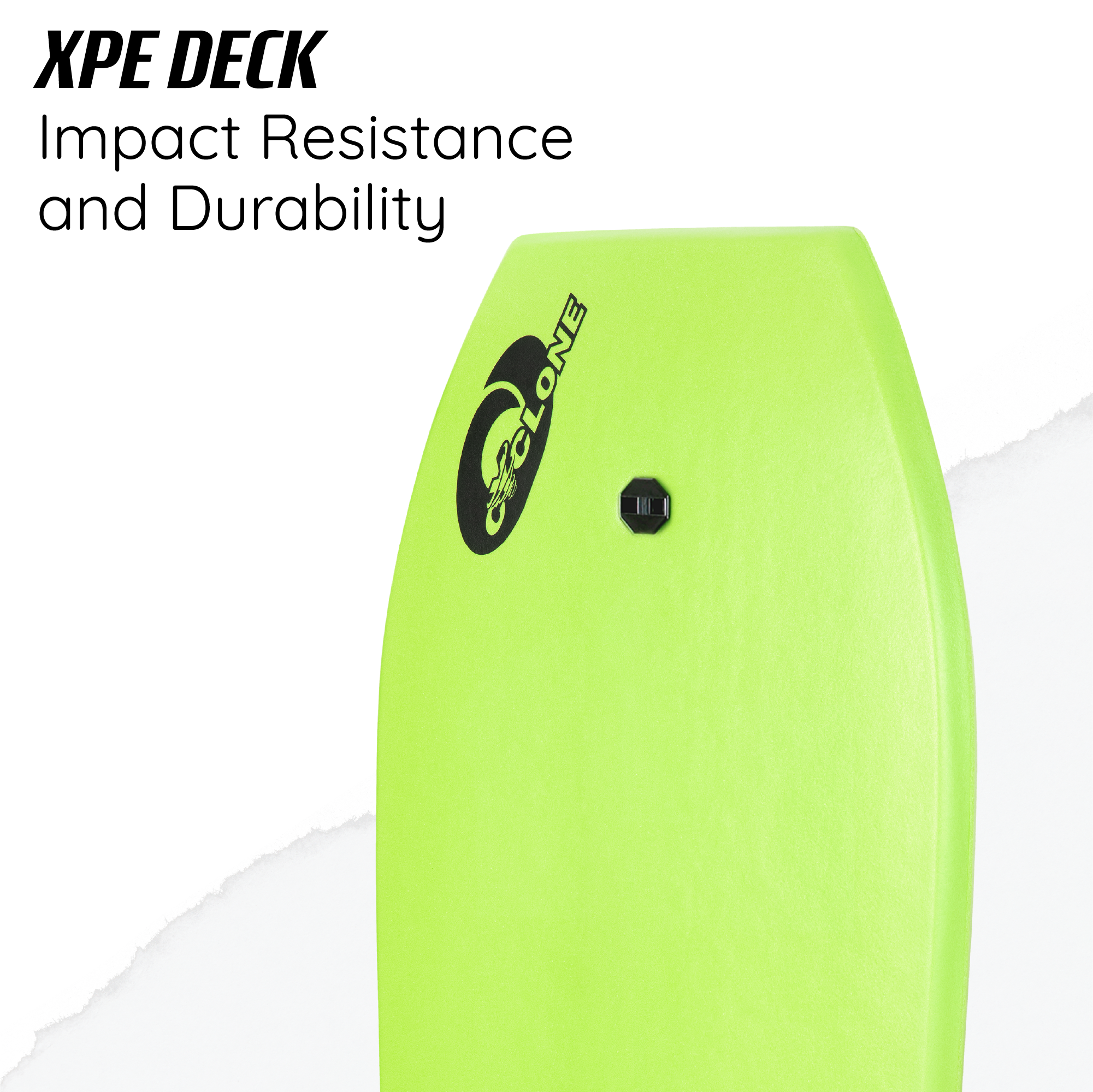 40” Bodyboard – Cyclone Green