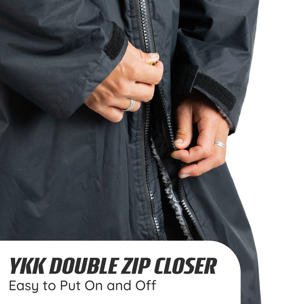 Adult Changing Robe - Black | Surf Accessories | Osprey