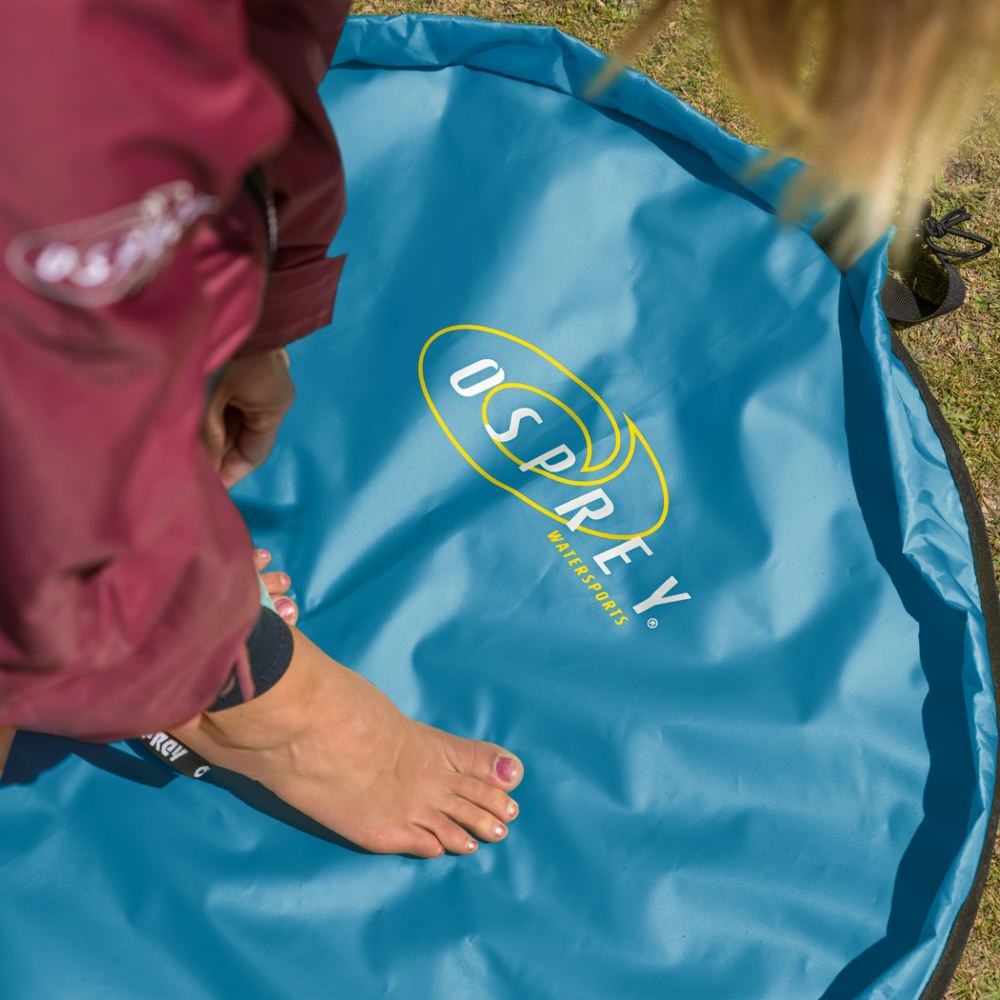 Wetsuit Changing Mat - Blue | Surf Accessories | Osprey