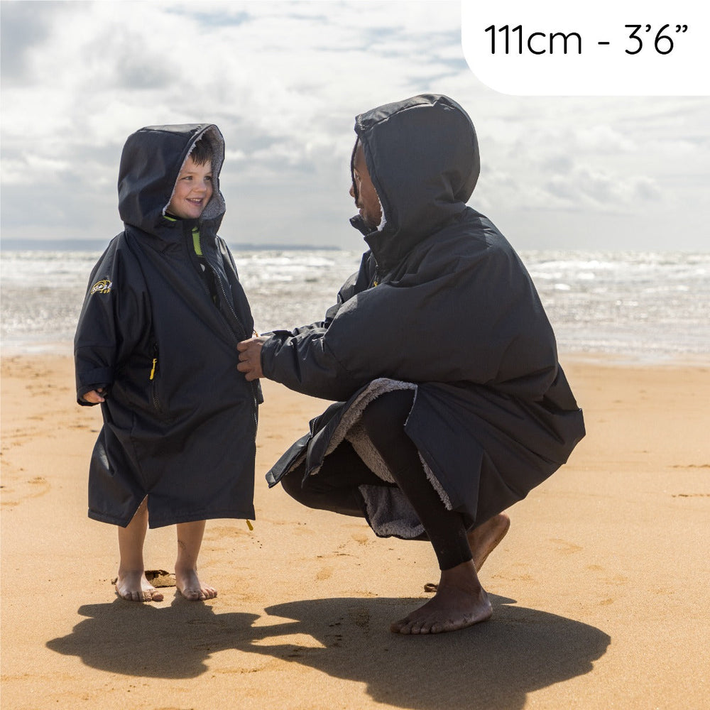 Changing Robe Children Kids Changing Robe - Black | Surf Accessories | Osprey