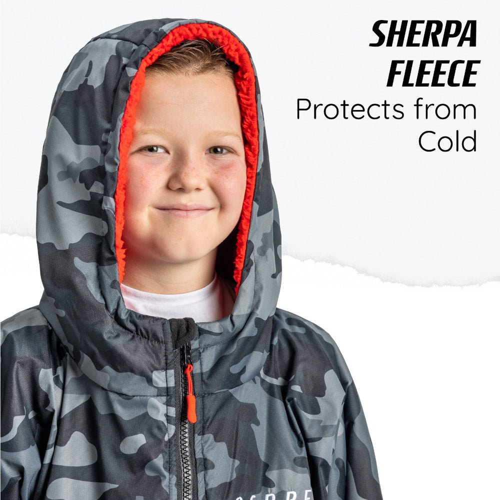 Kids Changing Robe - Camo | Surf Accessories | Osprey