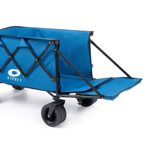 festive trolley on wheels