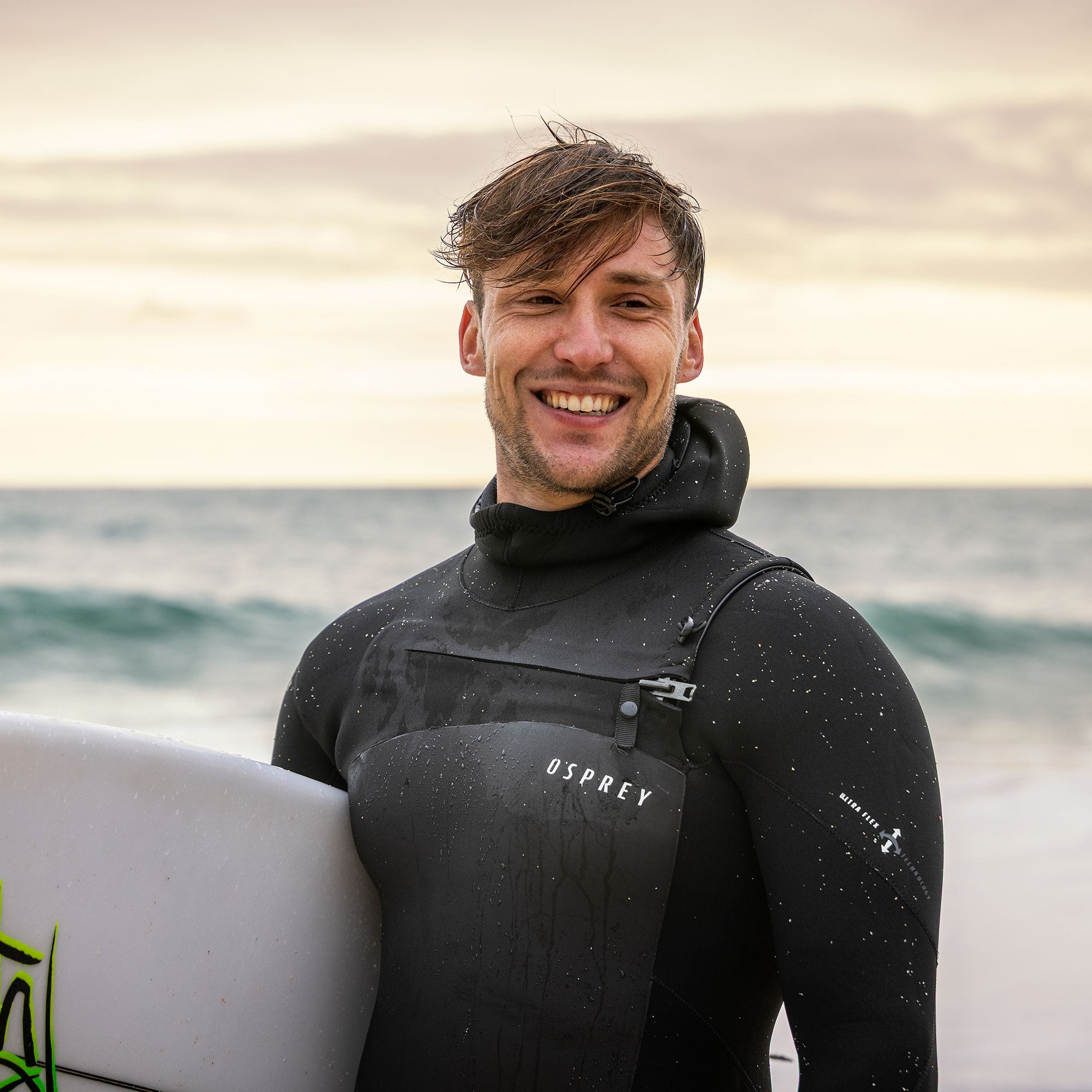 Mens 5mm Full Length Hooded Wetsuit