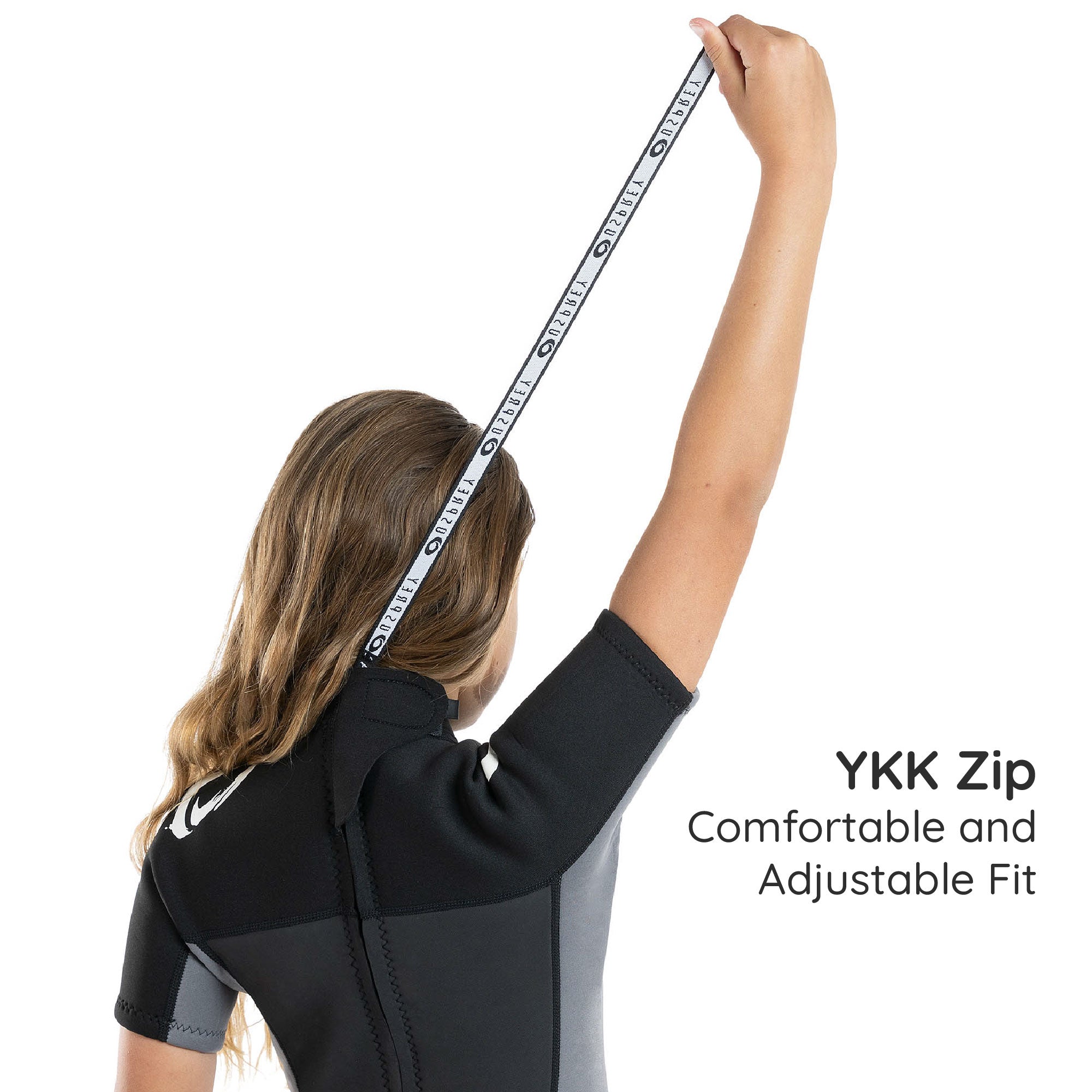 mm wetsuit with ykk zips 