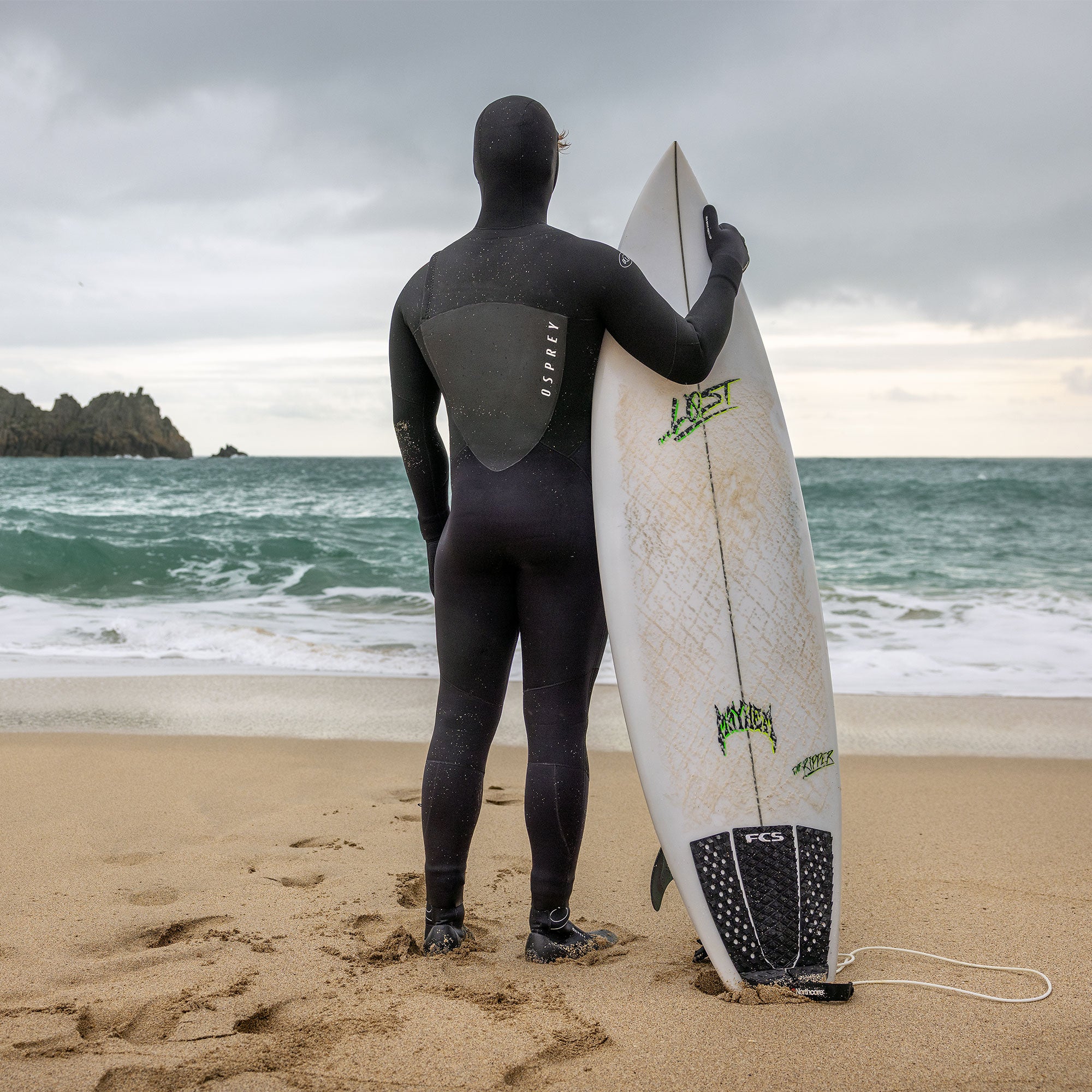 Mens 5mm Full Length Hooded Wetsuit