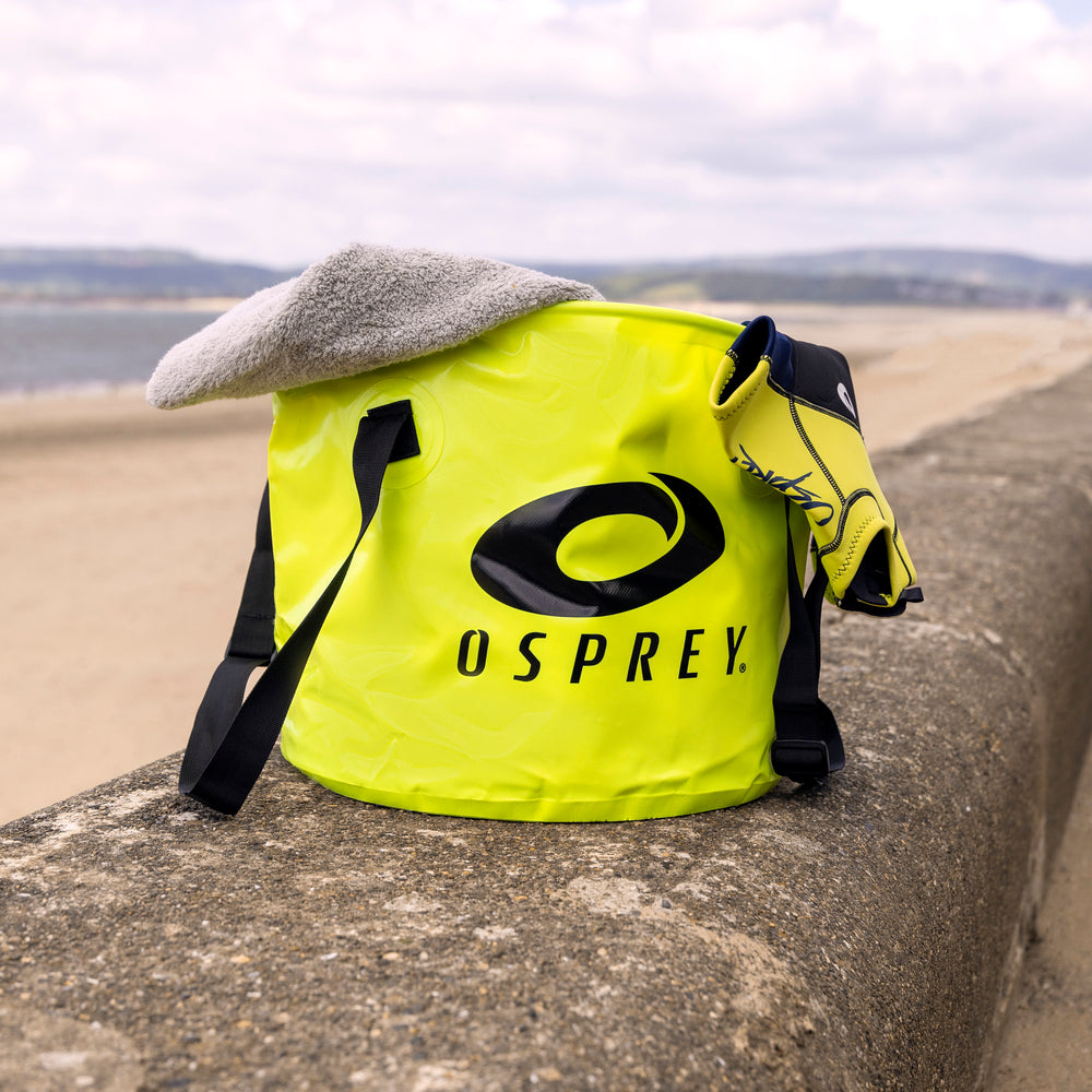 Waterproof Wetsuit Changing Bucket – Yellow | Surf Accessories | Osprey
