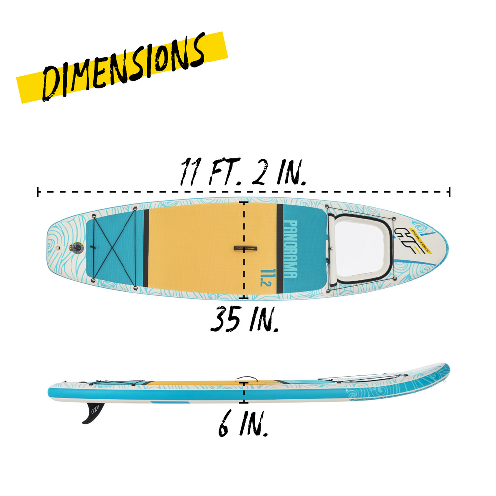 11ft SUP - HF Panorama | Inflatable Paddleboards | Osprey