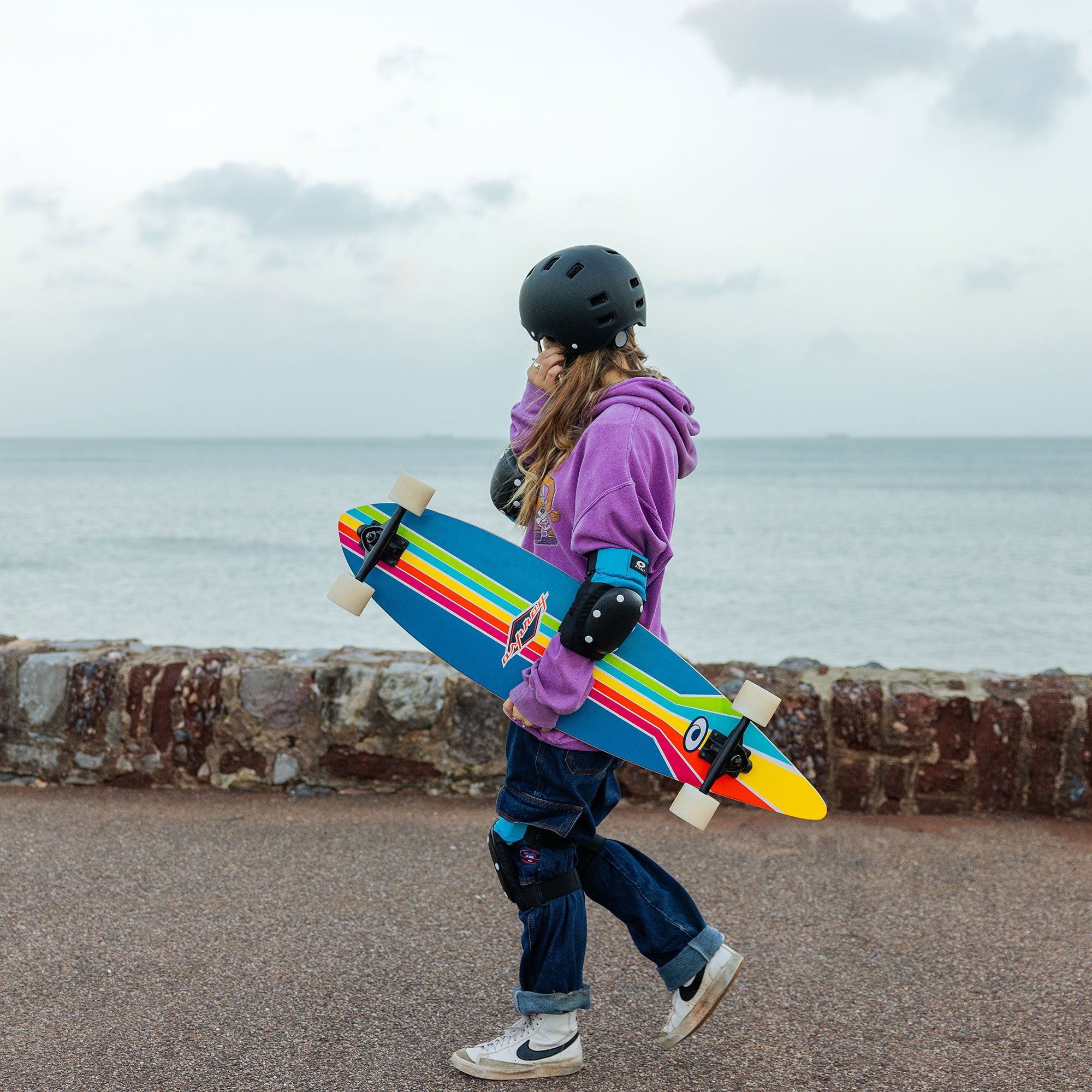 40" Pintail Longboard Skateboard - Seventy-Two