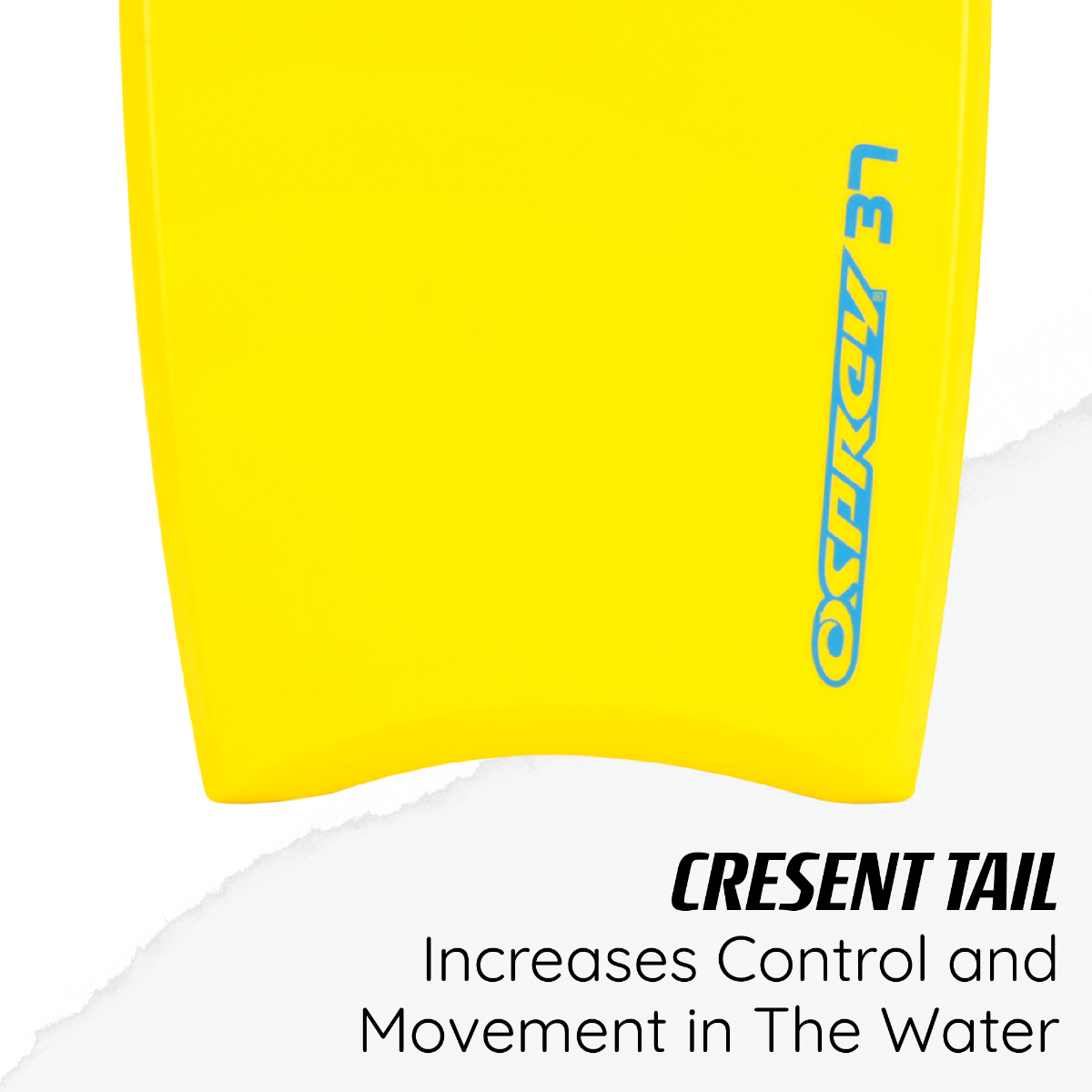 37" Bodyboard - Spiral Yellow