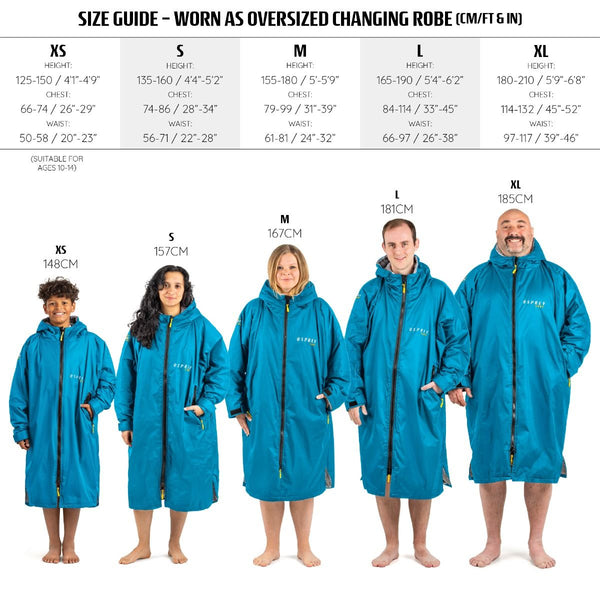 Adult Changing Robe - Blue | Surf Accessories | Osprey