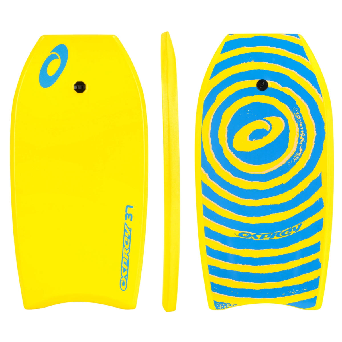 An image of 37" Spiral Bodyboard - Yellow | 37 Inch | Osprey Action Sports | 37 Inch