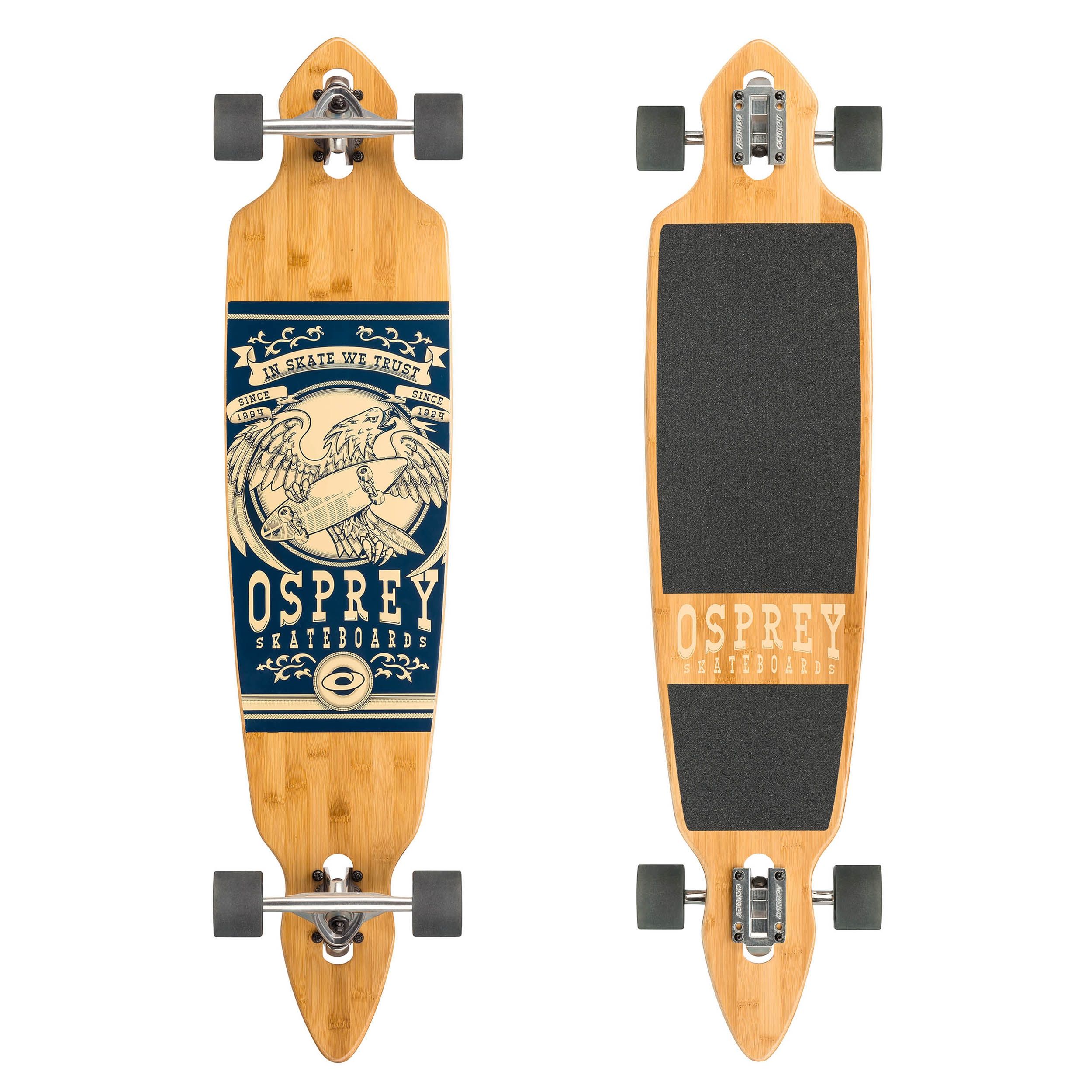 Osprey Complete Maple Deck Cruiser Skateboard 
