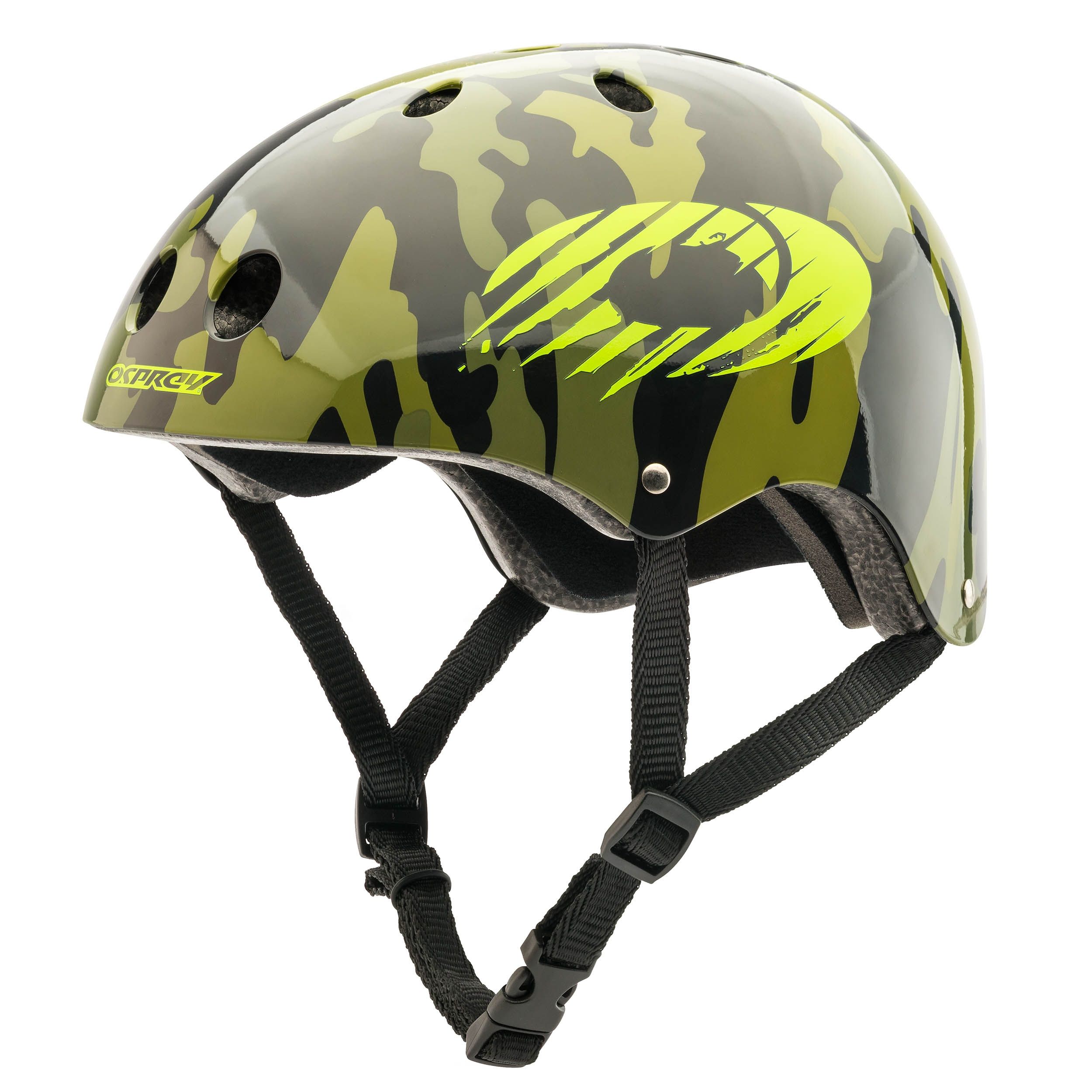 Osprey Kids Skate BMX Scooter Helmet ABS Shell Child Head Blue Green White Black 