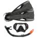 Adults Snorkel Set with Flippers - Black