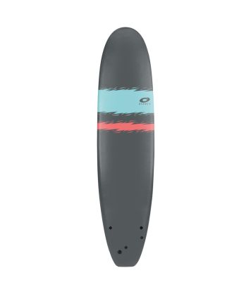 8FT 2IN FOAM SURFBOARD- JAGGED STRIPE