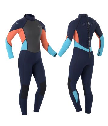 Womens 3mm Zero Full Length Wetsuit - Coral