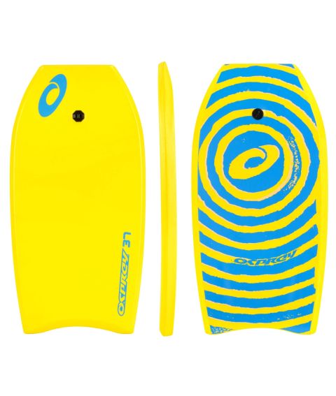 Osprey Bodyboard with Leash Multiple Designs and Sizes XPE Boogie Board for Adults Children Kids HDPE Slick and Crescent Tail 