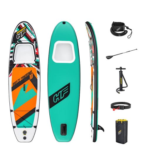 Hydro-Force 10ft SUP Inflatable Paddle Board Set – Breeze Panorama