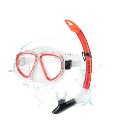adult snorkel mask set