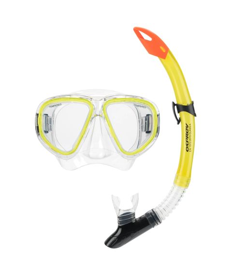 OSPREY ADULTS MASK AND SNORKEL SET - YELLOW