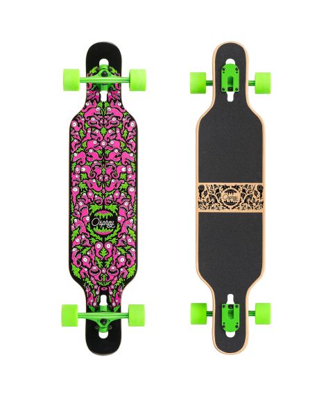 39" Twin Tip Skateboard Longboard - Pink - Character