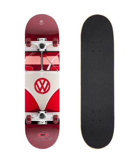 skateboard, complete skateboard, VW skateboard, double kick skateboard, adult skateboard, skateboard for men